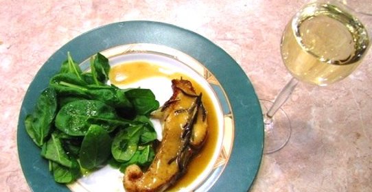 Осетрина в духовке в фольге