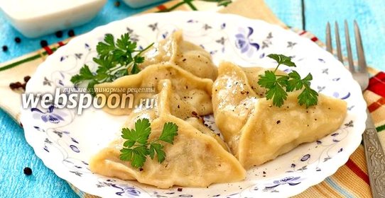 Манты с капустой