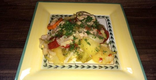 Дымляма с курицей