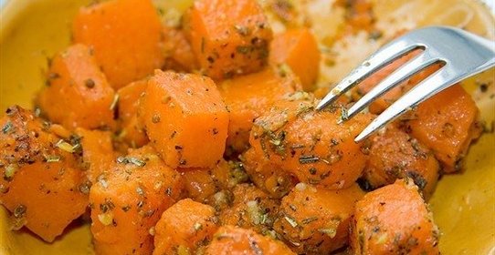 Тушеная тыква