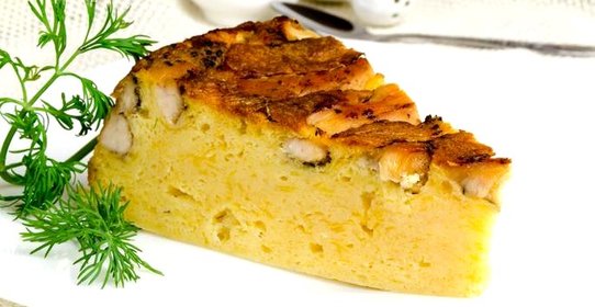 Сырный пирог в мультиварке