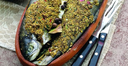 Форель на кеци