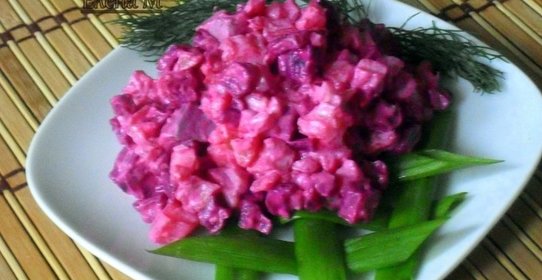 Салат Сельдь с овощами