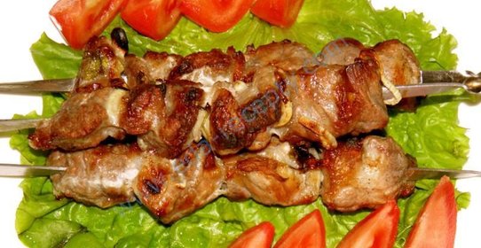 Шашлык из свинины с уксусом
