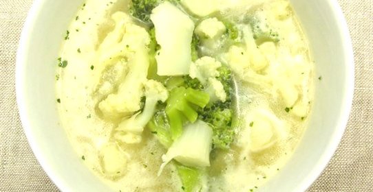 Цветная капуста под молочным соусом