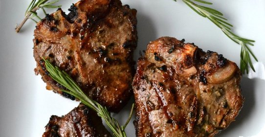 Баранина с розмарином