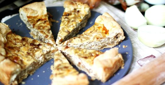Луковый пирог по‑русски