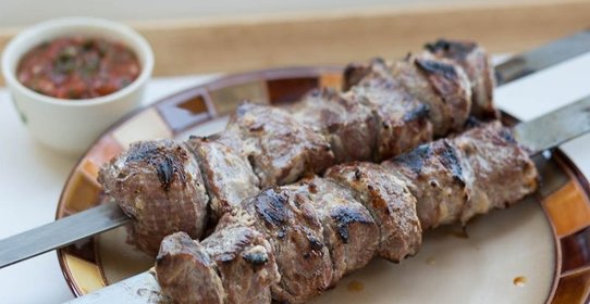 Шашлык из баранины в кефире