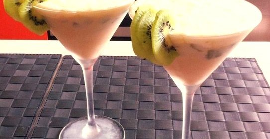 Нежный мусс с киви