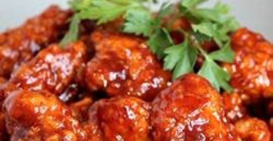 Запеченная курица барбекю