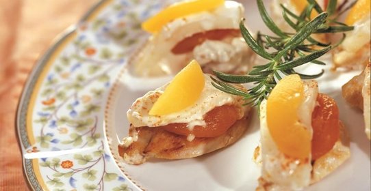 Индейка с фруктами