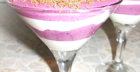 Десерт из маскарпоне