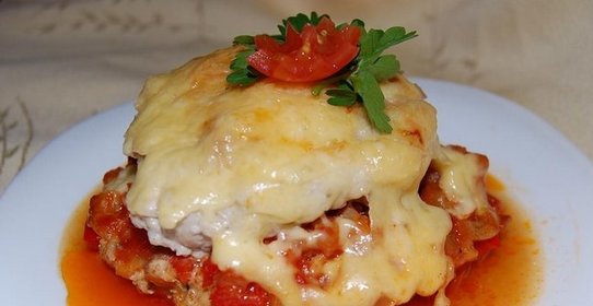 Свинина с сыром