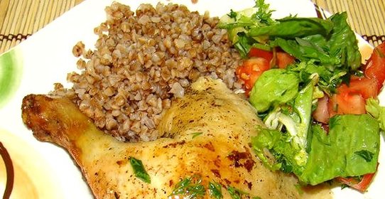 Запеченный цыпленок в рукаве