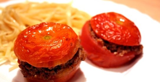 Томаты, фаршированные мясом