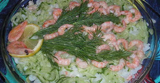 Салат Морской букет