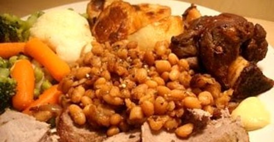 Баранина с фасолью