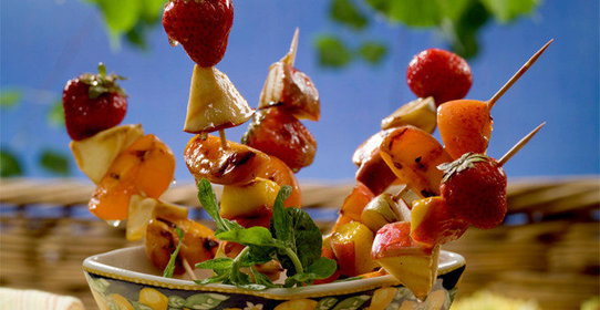 Фруктовые шашлычки