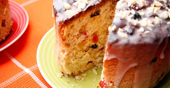 Миндальный кулич