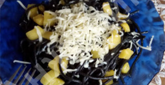 Пьяная тыква в пасту