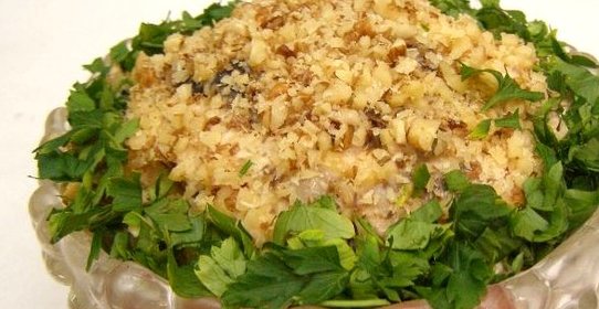 Царский салат с курицей