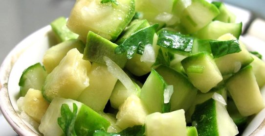 Салат из кабачков