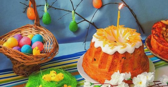 Кулич Апельсиновый