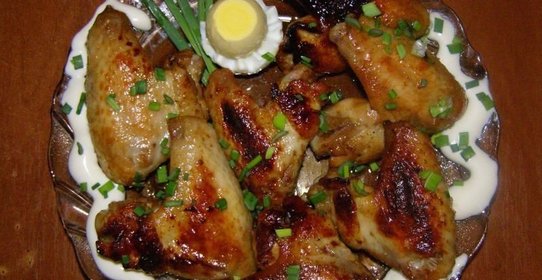 Куриные крылышки в духовке