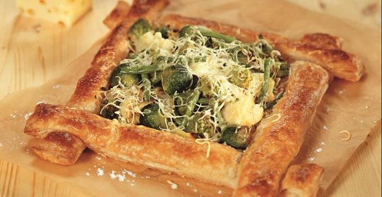 Зимний овощной пирог