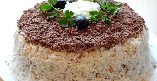 Салат День и ночь