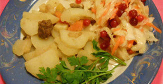 Мясо с овошами