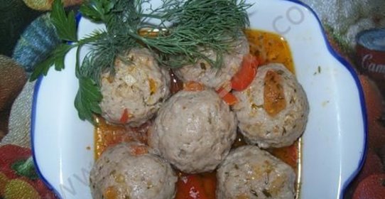 Тефтели с подливкой