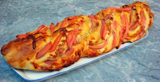 Пицца крученая необычная