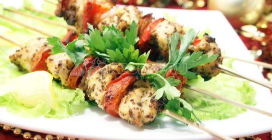 Шашлычки из курицы