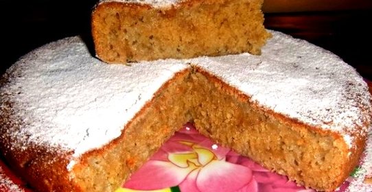 Постная банановая коврижка в мультиварке