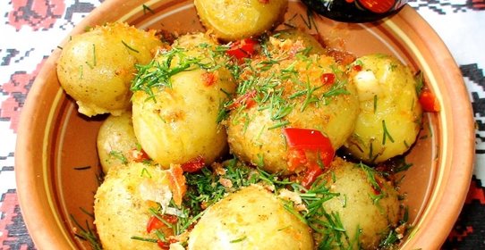 Молодой картофель по-кончаловски