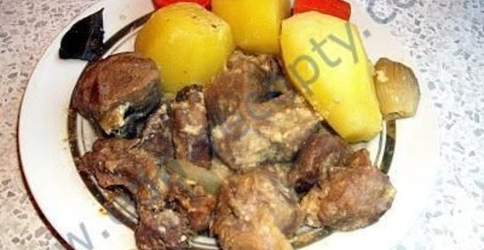 Индейка с овощами