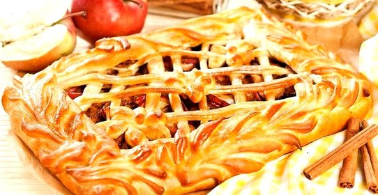 Тесто для пирога с яблоками