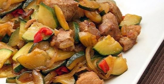 Индейка с айвой