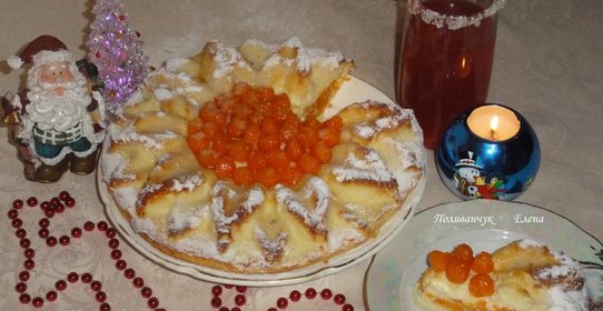 Творожный пудинг с карамелизированной морковью