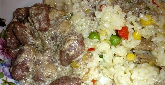 Куриные желудки в мультиварке