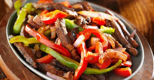 Куриная печень со сладким перцем