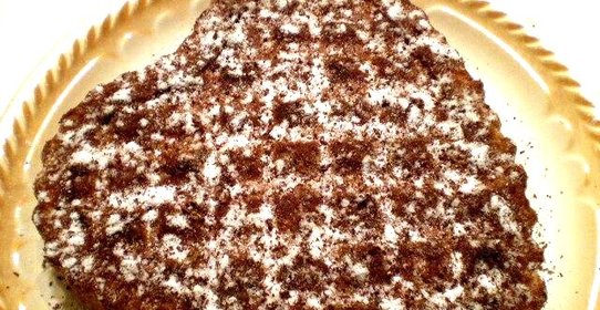 Пирог с айвой