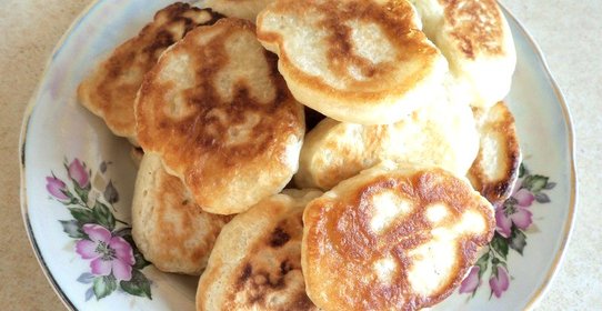 Дрожжевые оладьи на воде