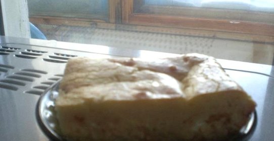 Пирог с луково - сырной начинкой