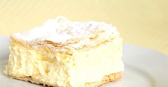 Лимонный пирог со сливками