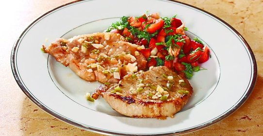 Свинина под маринадом и в коньячном соусе от Александра Носика