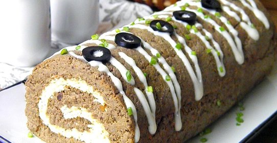 Печеночный рулет