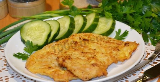 Отбивные из индейки на сковороде