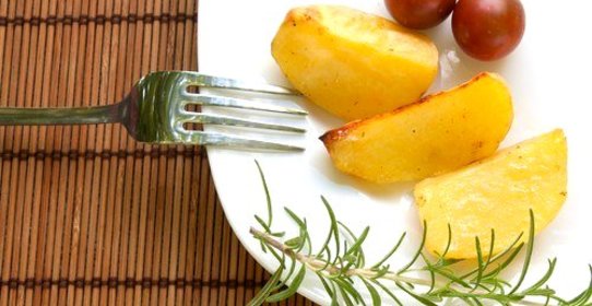 Нежный картофель с чесноком и тимьяном